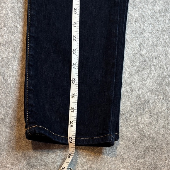 Abercrombie & Fitch Skinny Jeans Dark Wash Size 4S (27/31) 👖✨ - Picture 3 of 12